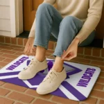 northwestern-wildcats-ninja-mesh-purple-doormat-best-selling.webp