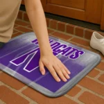 northwestern-wildcats-pixel-blur-purple-doormat-best-selling.webp