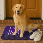 northwestern-wildcats-tribal-detailing-purple-black-doormat-best-selling.webp