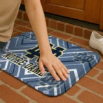 notre-dame-fighting-irish-chevron-geometrics-navy-doormat-best-selling.webp