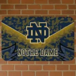 Notre Dame Fighting Irish Layered Lines Navy Doormat