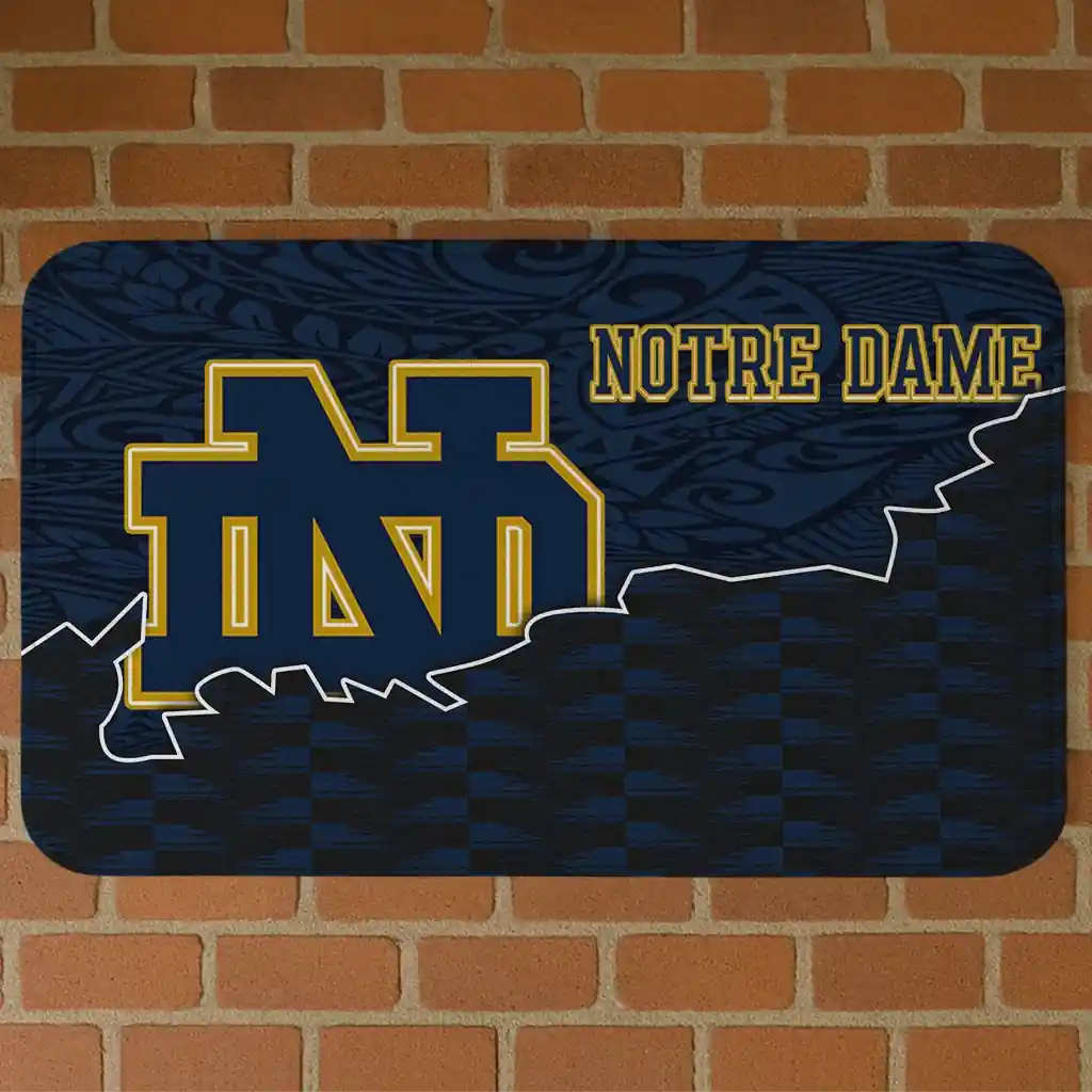 notre-dame-fighting-irish-tribal-detailing-navy-black-doormat-best-selling.webp notre dame fighting irish tribal detailing navy black doormat best selling