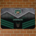 ohio-bobcats-chevron-points-green-black-doormat-best-selling.webp