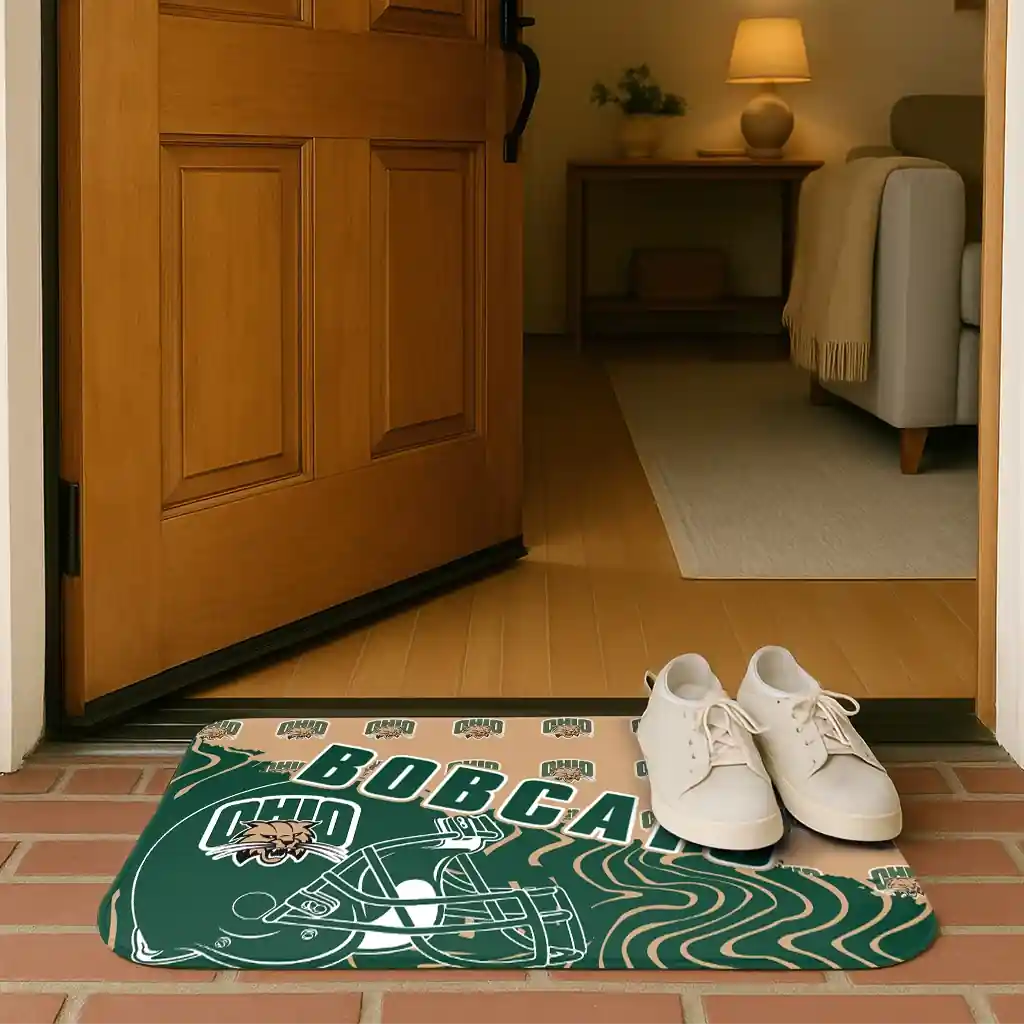 ohio-bobcats-football-pride-green-doormat-fashion-forward.webp