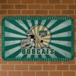 ohio-bobcats-helmet-centerpiece-green-doormat-best-selling.webp