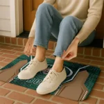 ohio-bobcats-hexagon-oval-green-doormat-best-selling.webp