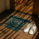 ohio-bobcats-hexagon-oval-green-doormat-best-selling.webp