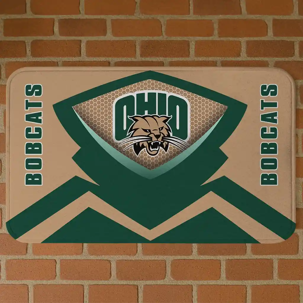 ohio-bobcats-ninja-mesh-green-doormat-best-selling.webp ohio bobcats ninja mesh green doormat best selling