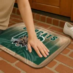 ohio-bobcats-pixel-blur-green-doormat-best-selling.webp