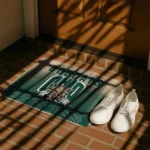 ohio-bobcats-pixel-blur-green-doormat-best-selling.webp