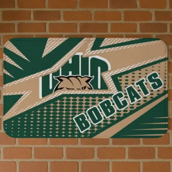 Ohio Bobcats Sharp Flash Green Doormat