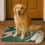 ohio-bobcats-sharp-flash-green-doormat-best-selling.webp