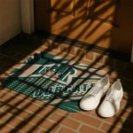 ohio-bobcats-sharp-flash-green-doormat-best-selling.webp