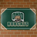 ohio-bobcats-silver-halftone-green-doormat-best-selling.webp