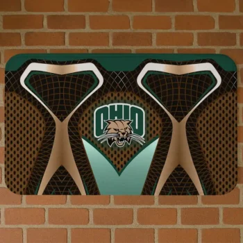 Ohio Bobcats Torso Pattern Doormat