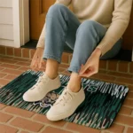 ohio-bobcats-vertical-flow-green-doormat-best-selling.webp