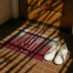 oklahoma-sooners-pixel-blur-crimson-doormat-best-selling.webp