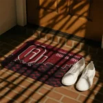 oklahoma-sooners-tribal-detailing-crimson-black-doormat-best-selling.webp