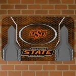 Oklahoma State Cowboys Hexagon Oval Orange Doormat