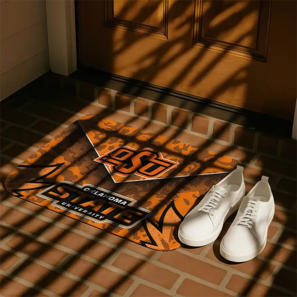 oklahoma-state-cowboys-layered-lines-orange-doormat-trendy.webp