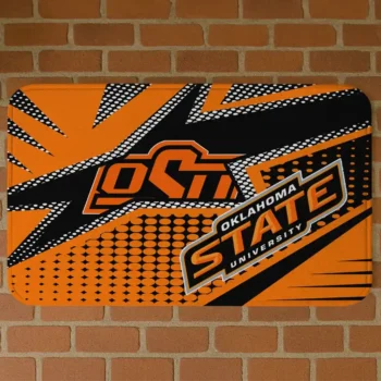 Oklahoma State Cowboys Sharp Flash Orange Doormat