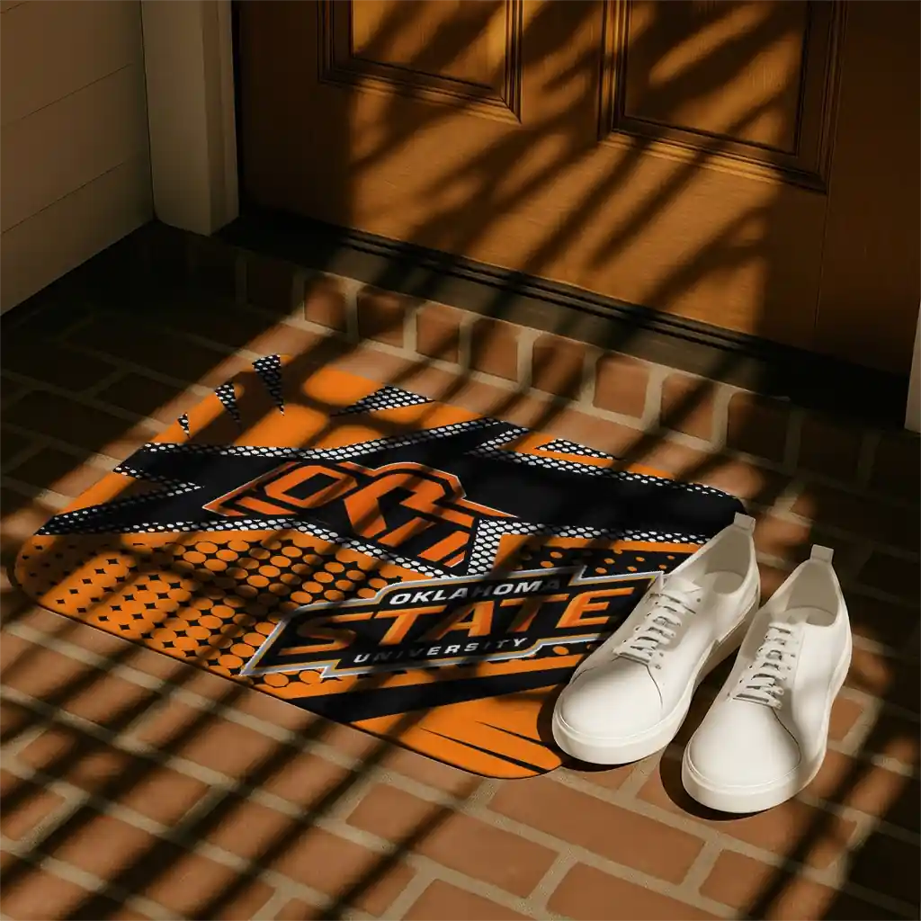 oklahoma-state-cowboys-sharp-flash-orange-doormat-trendy.webp