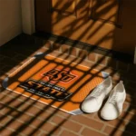 oklahoma-state-cowboys-silver-halftone-orange-doormat-best-selling.webp