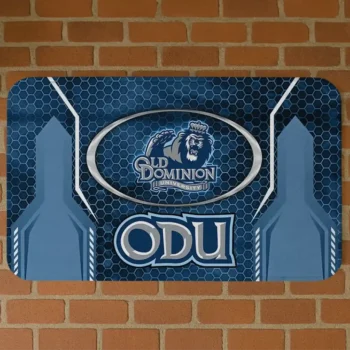 Old Dominion Monarchs Hexagon Oval Blue Doormat