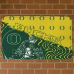 Oregon Ducks Football Pride Green Doormat