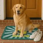 oregon-ducks-helmet-centerpiece-green-doormat-best-selling.webp