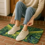 oregon-ducks-layered-lines-green-doormat-best-selling.webp