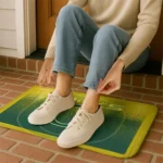 oregon-ducks-pixel-blur-green-doormat-best-selling.webp