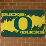 Oregon Ducks Plate Rip Green Doormat