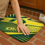 oregon-ducks-sharp-flash-green-doormat-best-selling.webp