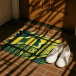 oregon-ducks-sharp-flash-green-doormat-best-selling.webp
