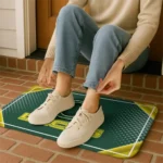 oregon-ducks-silver-halftone-green-doormat-best-selling.webp