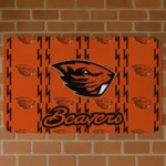 Oregon State Beavers Bolt Row Orange Doormat