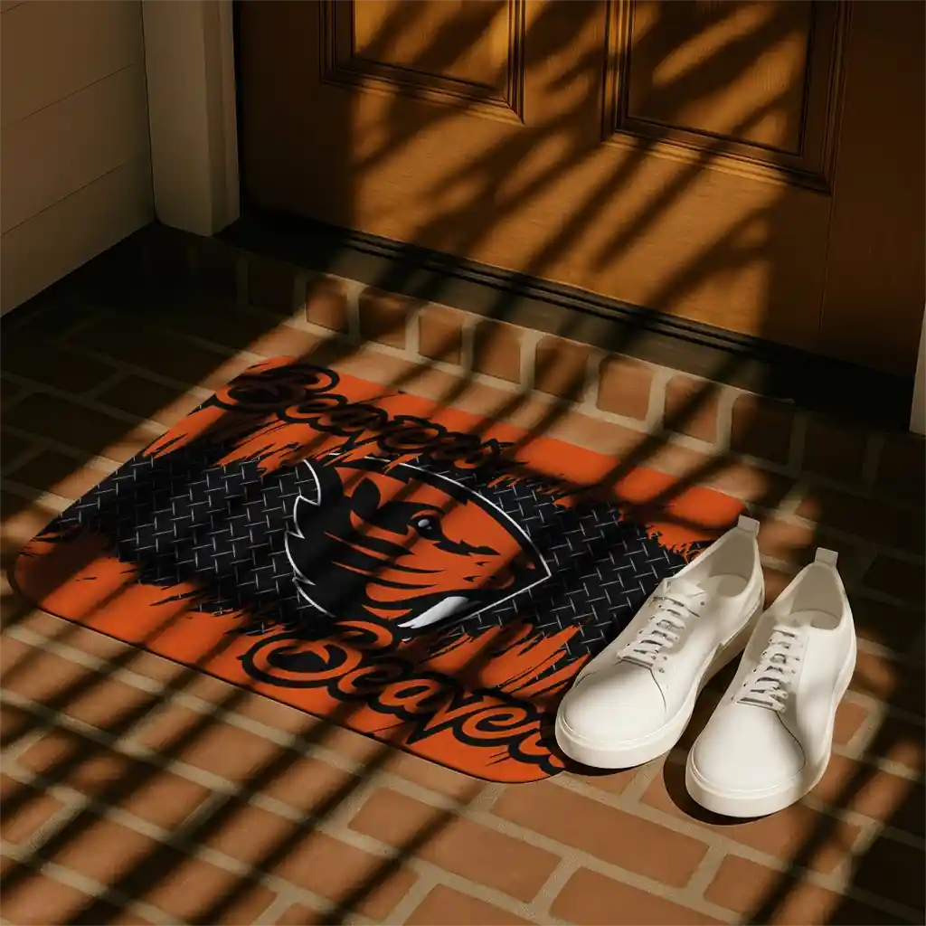 oregon-state-beavers-plate-rip-orange-doormat-trendy.webp