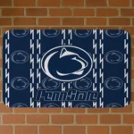 Penn State Nittany Lions Bolt Row Blue Doormat