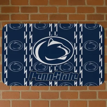 Penn State Nittany Lions Bolt Row Blue Doormat