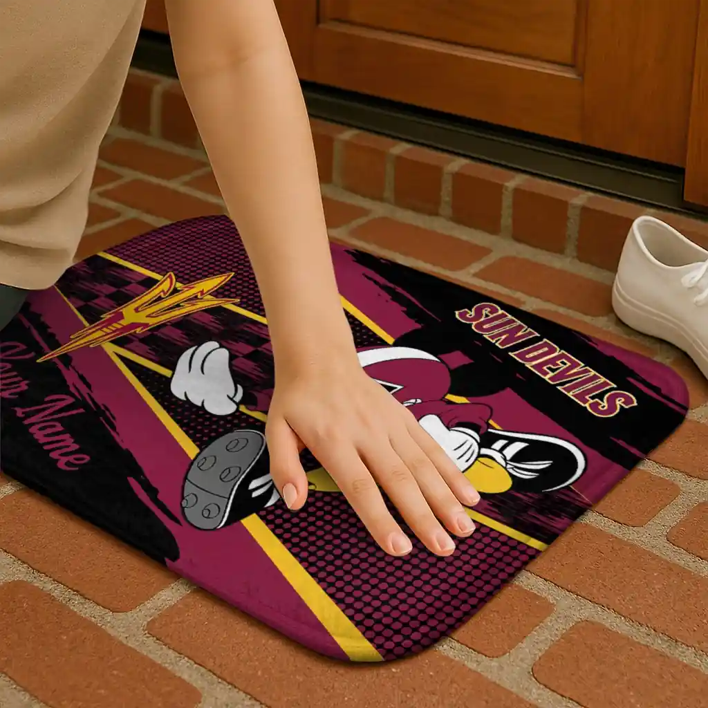 personalized-arizona-state-sun-devils-mickey-quarterback-maroon-black-doormat-premium-grade.webp