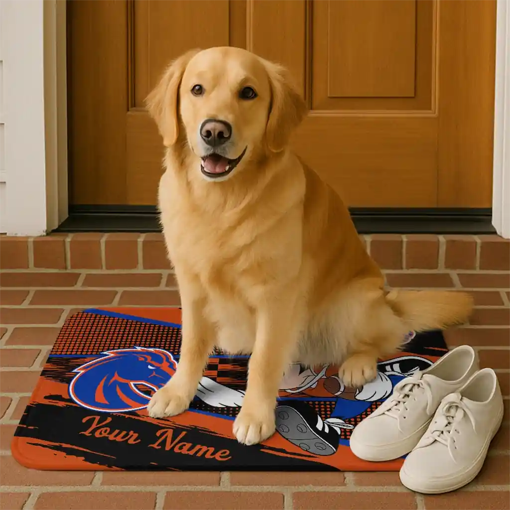 personalized-boise-state-broncos-mickey-quarterback-orange-black-doormat-high-quality.webp