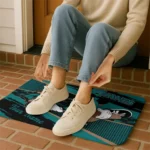 personalized-coastal-carolina-chanticleers-mickey-quarterback-green-black-doormat-best-selling.webp