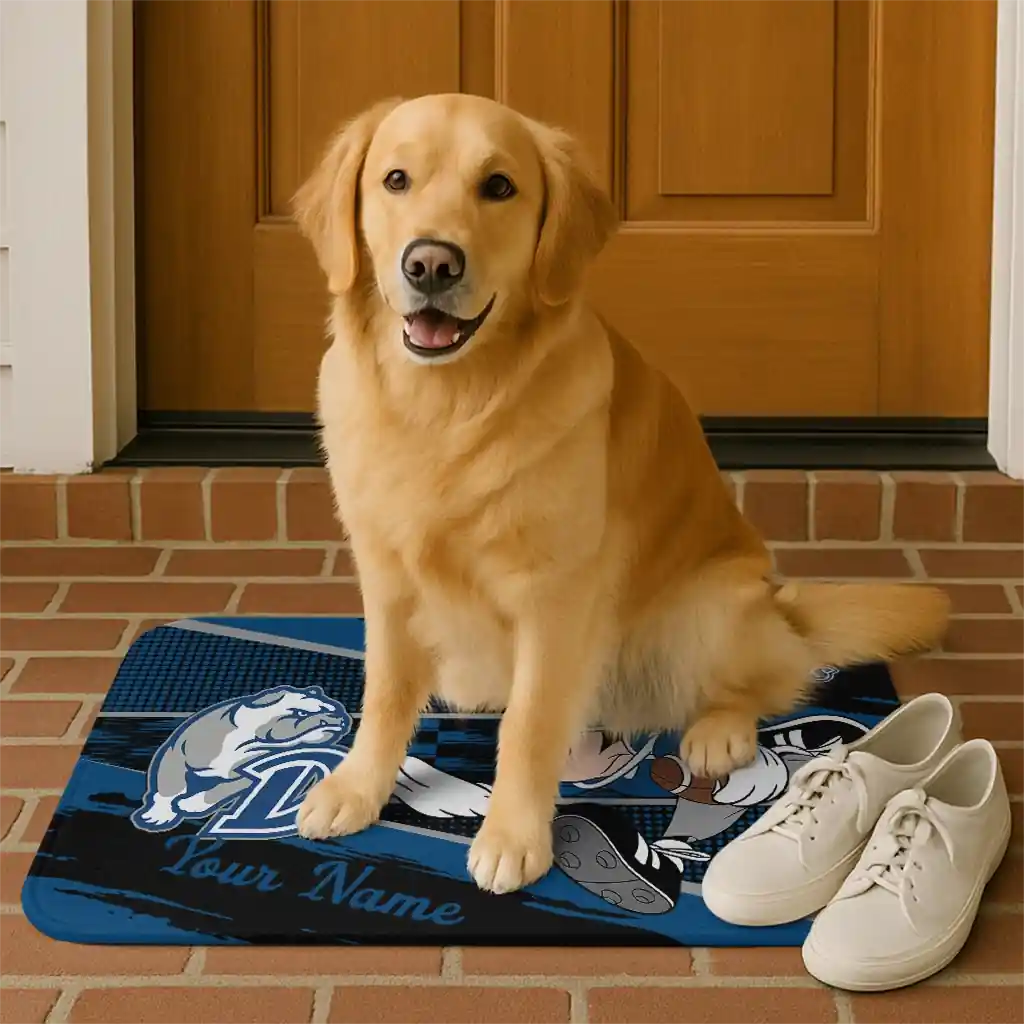personalized-drake-bulldogs-mickey-quarterback-blue-black-doormat-high-quality.webp
