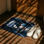 personalized-drake-bulldogs-mickey-quarterback-blue-black-doormat-best-selling.webp
