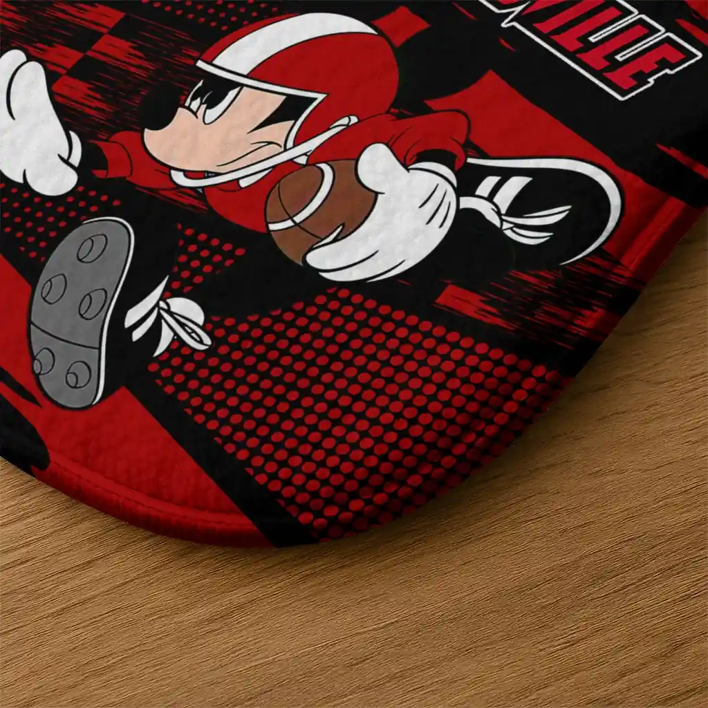 personalized-louisville-cardinals-mickey-quarterback-red-black-doormat-latest-model.webp