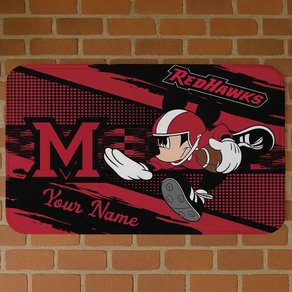 personalized-miami-redhawks-mickey-quarterback-red-black-doormat-best-selling.webp personalized miami redhawks mickey quarterback red black doormat best selling