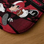 personalized-miami-redhawks-mickey-quarterback-red-black-doormat-best-selling.webp