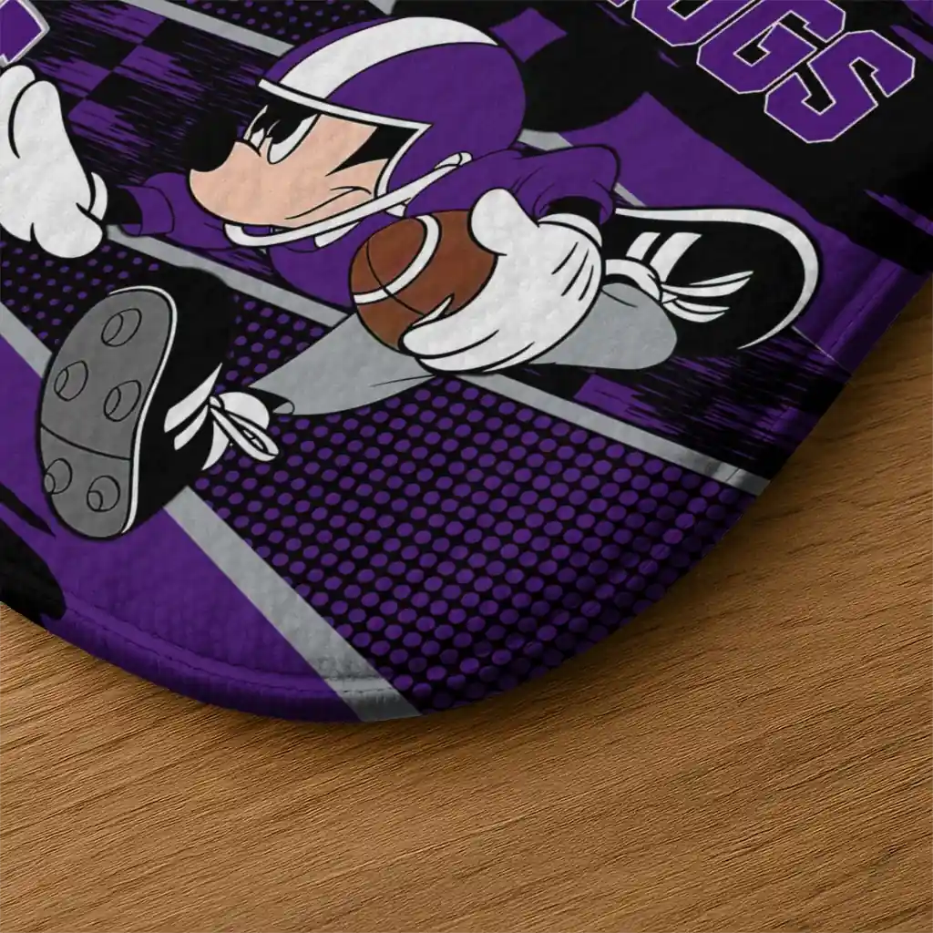 personalized-tcu-horned-frogs-mickey-quarterback-purple-black-doormat-latest-model.webp