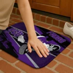 personalized-tcu-horned-frogs-mickey-quarterback-purple-black-doormat-best-selling.webp
